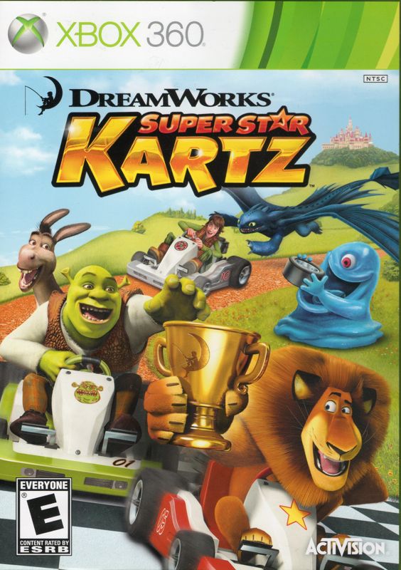DreamWorks Super Star Kartz box art for Playstation 3